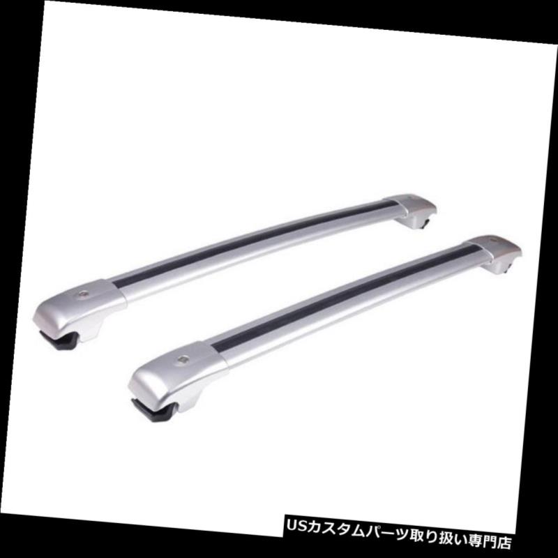 キャリア ベンツGLKシリーズ2010-2015年のための2X貨物屋根の上の十字棒荷物の荷台の改装 2X Cargo Roo..