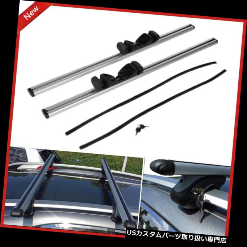 キャリア 自動車ルーフトップラッククロスバー荷物カーゴストレージキャリアツールC Automobile Car Roof Top Rack Cross Bars Luggage Cargo Storage Carrier Tool C