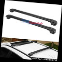 キャリア ジープチェロキー14-17 15 16 w / 2キー用ロック可能なトップルーフラック荷物クロスバー Lockable Top Roof Rack L...