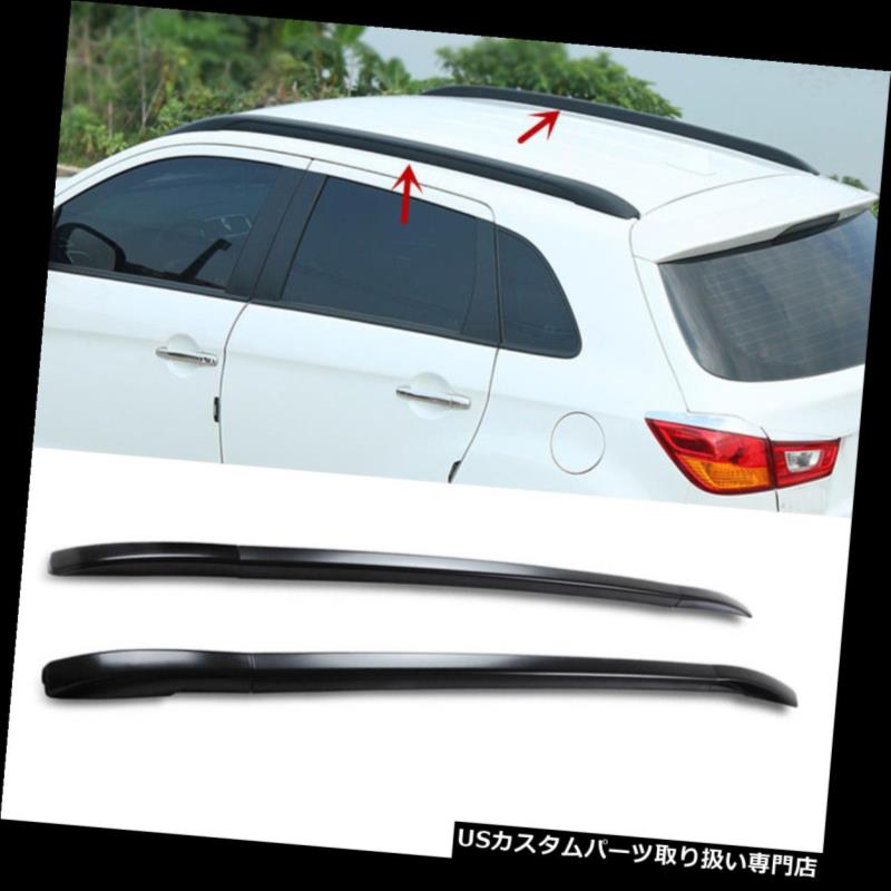 キャリア 三菱アウトランダースポーツ2010-2015トップルーフラッククロスバー荷物キャリア For Mitsubishi Outlander Sport 2010-2015 Top Roof Rack Cross Bar Luggage Carrier