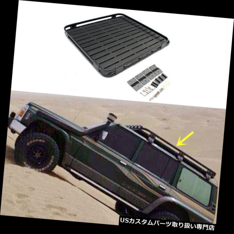 キャリア 日産PATROL Y60 Y61 2010-2016自動車運搬船ルーフラックバスケットクロスバー車用 For Nissan PATROL Y60 Y61 2010-2016 Car Carrier Roof Rack Basket Cross Bar Car