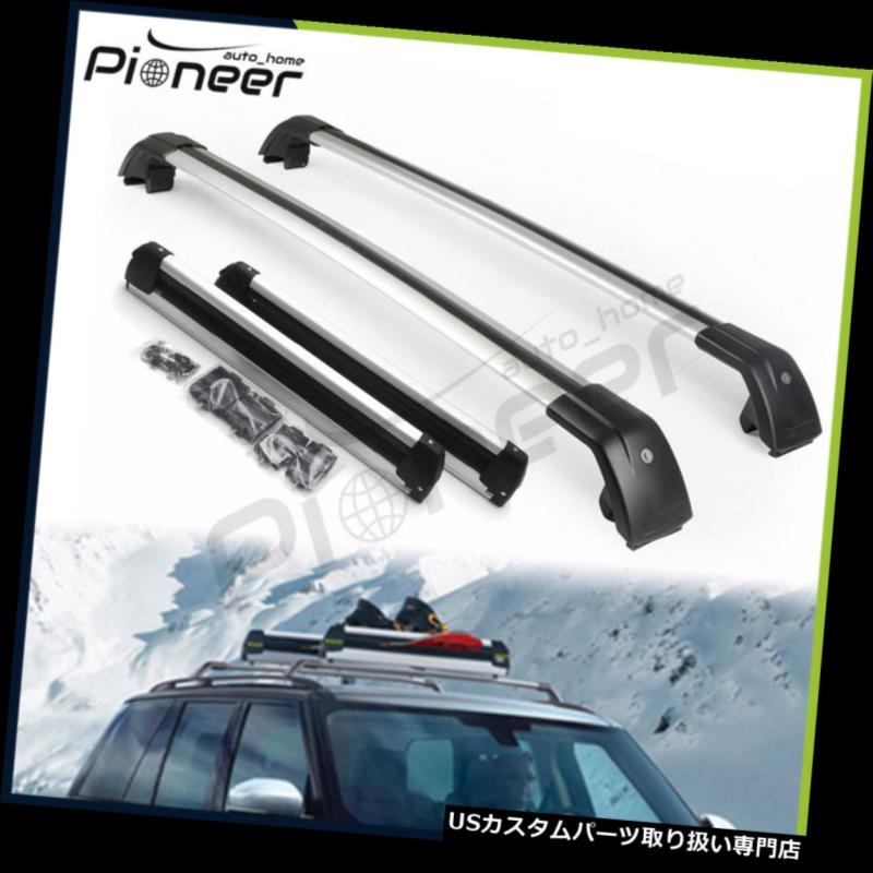 キャリア スキースノーボードルーフラッククロスバーはメルセデスベンツGLA 2014-2018に適合 Ski Snowboard Roof Racks Cross Bars Fits for Mercedes Benz GLA 2014-2018