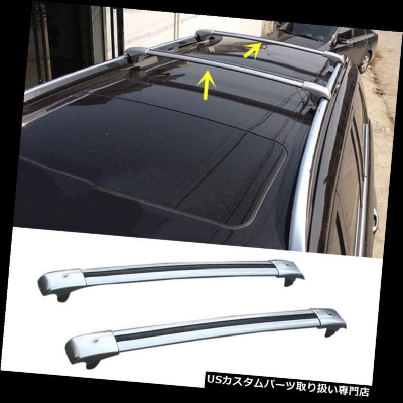 キャリア ジープラングラー2005-2016年用カートップルーフラッククロスバー荷物キャリア For Jeep Wrangler 2005-2016 Car Top Roof Racks Cross Bars Luggage Carrier