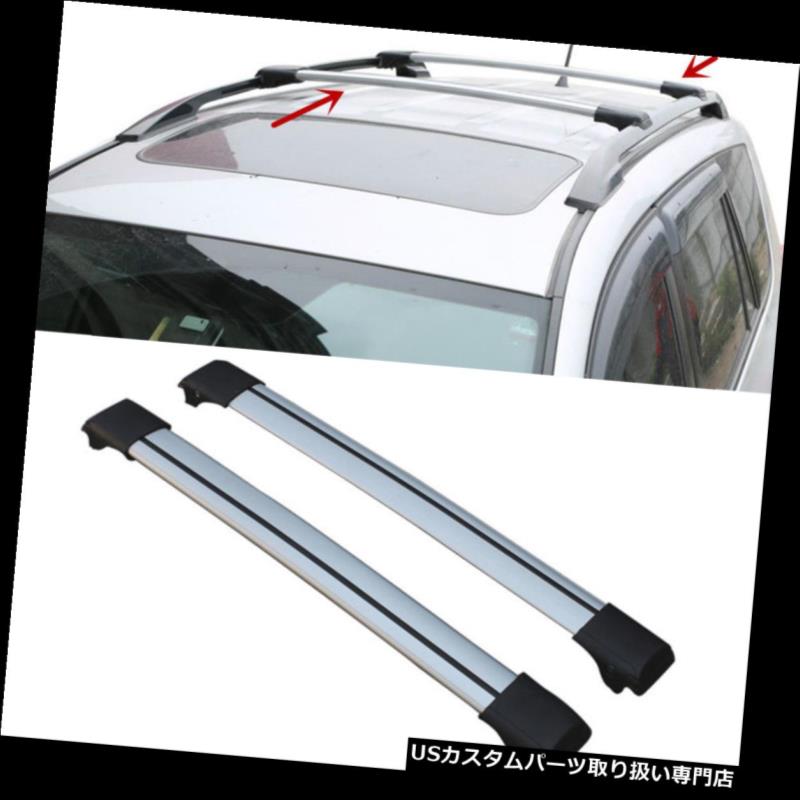 キャリア トヨタRAV-4 2013-2016 2本アルミ合金クロスバールーフカーゴ荷物ラック For Toyota RAV-4 2013-2016 2pcs Aluminum Alloy Cross Bar Roof Cargo Luggage Rack
