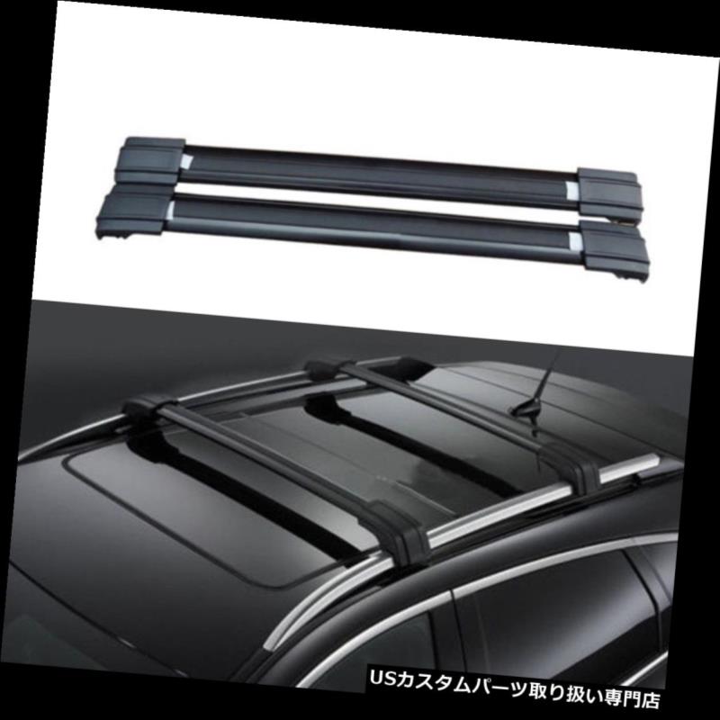 キャリア キャデラックSRX 2010-2013トップクロスバーラックサイドレール荷物キャリア用 For Cadillac SRX 2010-2013 Top Cross Bars Rack Side Rails Luggage Carrier