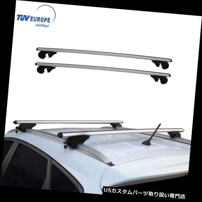 キャリア レクサスRX350 Alu。 ルーフラッククロスバー2010-2015（Lockable-Adju 安定）TUV LEXUS RX350 Alu. Roof Rack Cross Bars 2010-2015 (Lockable-Adjustable) with TUV