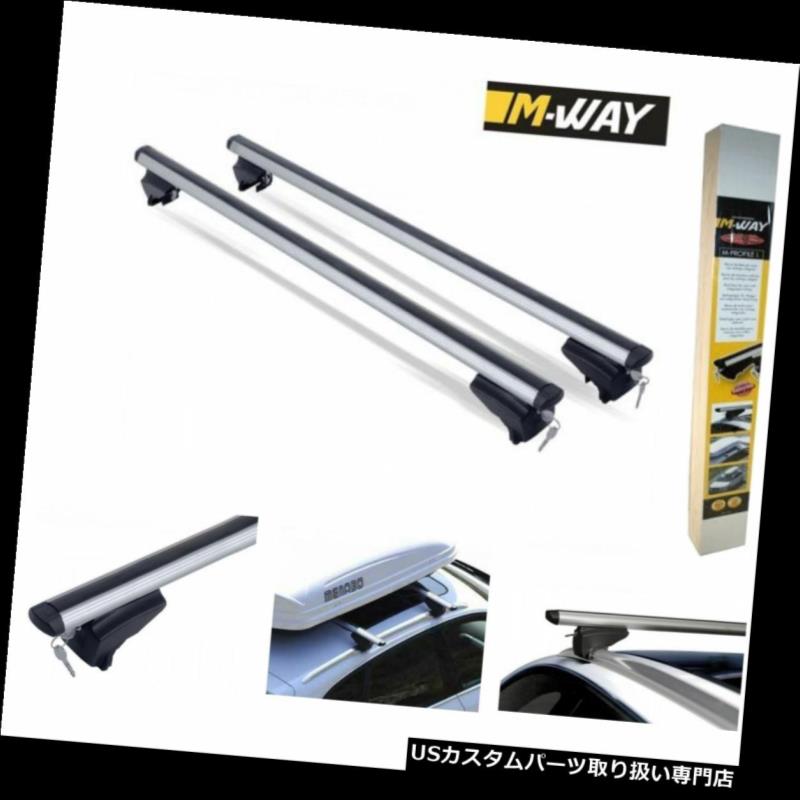 キャリア ロックルーフラックアルミクロスバーはボルボXC 60 2008 - 2013に適合 Locking Roof Rack Aluminium Cross Bars fits Volvo XC60 2008 - 2013