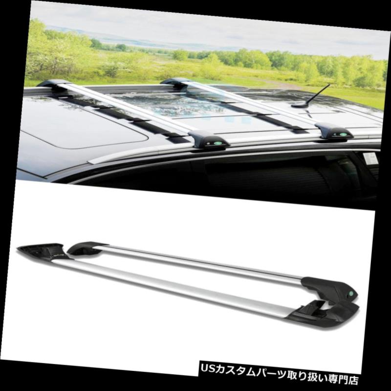 キャリア キャデラックSRXパノラマサンルーフシルバークロスバールーフカーゴラック Fit For Cadillac SRX Panoramic sunroofSilvery Cross Bar Roof Cargo Luggage Rack