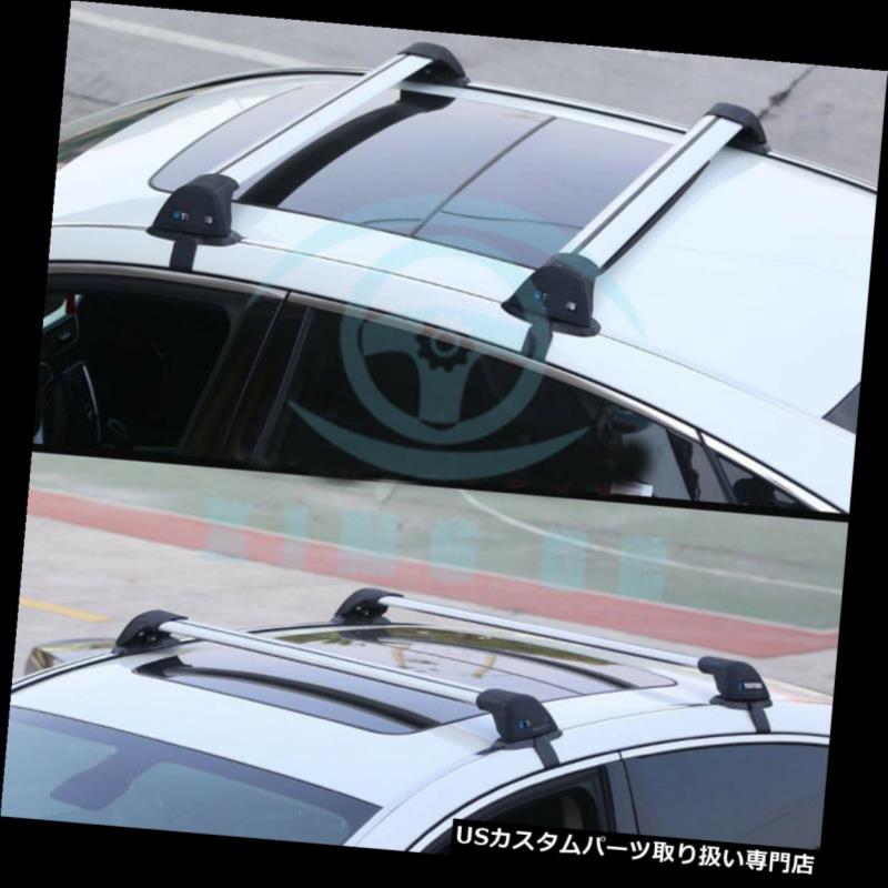 キャリア ベンツのクラス2009-2016年のためのアルミ合金2xの荷物のキャリアのルーフラッククロスバー Aluminum Alloy 2x Luggage Carrier Roof Rack Cross Bar For Benz A Class 2009-2016