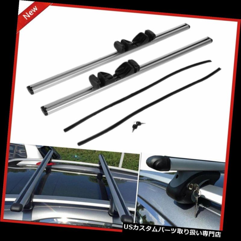 キャリア 自動車カールーフトップラッククロスバー荷物カーゴストレージキャリアツールO Automobile Car Roof Top Rack Cross Bars Luggage Cargo Storage Carrier Tool O