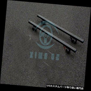 キャリア KIA Borrego 2008-15のための車の黒い合金の上の貨物運送人の十字バーのルーフラック Car Blcak Alloy Top Cargo Carrier Cross Bars Roof Racks For KIA Borrego 2008-15