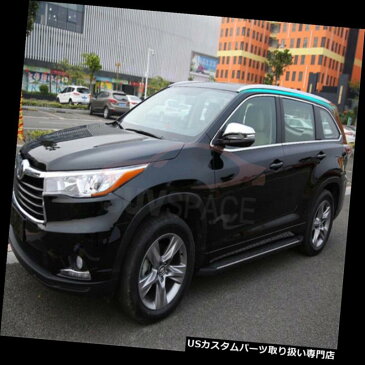 キャリア トヨタハイランダークルーガー2014-2018手荷物ルーフラックレールクロスバー2PCSにフィット Fit for Toyota Highlander Kluger 2014-2018 Baggage Roof Rack Rail Cross Bar 2PCS