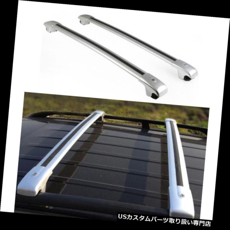 キャリア 車のルーフラッククロスバー荷物キャリアシルバーフィットフォードエクスプローラー2013-2016 Car Roof Rack Cross Bars Luggage Carrier Silver Fit For Ford Explorer 2013-2016