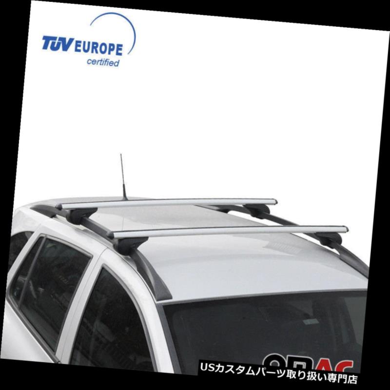 キャリア TUV付きVOLVO XC70 2007-2016用アルミルーフラッククロスバー（ロック可能） Aluminum Roof Rack Cross Bars For VOLVO XC70 2007-2016 (Lockable)with TUV