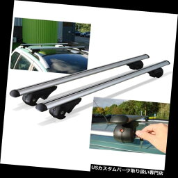 キャリア 起亜セドナ2002-2009用Mウェイルーフクロスバーロックラックアルミ M-Way Roof Cross Bars Locking Rack Aluminium for Kia Sedona 2002-2009