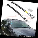 キャリア ジープグランドチェロキー2011-2018クロスバークロスバー2 PCSのためのルーフラックフィット Roof Rack Fit for Jeep G...