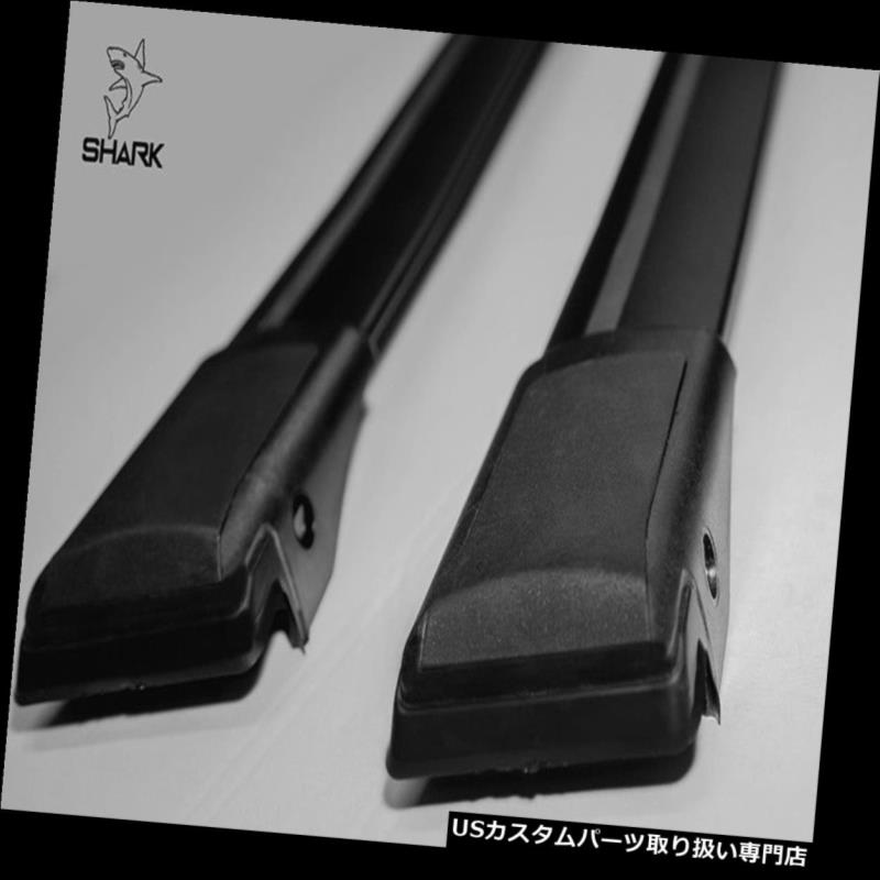 キャリア シトロエンXM MK2不動産1994-2000ブラック用アルミルーフラッククロスバーセット Aluminium Roof Rack Cross Bar Set for Citroen XM MK2 Estate 1994-2000 Black