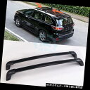キャリア トヨタハイランダー2014-2016用ブラックプラスチック+アルミ um合金ルーフクロスラック Black Plastic+Aluminum Alloy Roof Cross Racks for Toyota Highlander 2014-2016