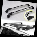 キャリア フィットBMW X 4 F 26 2014年-2017アルミ手荷物荷物ルーフラッククロスバーシルバー Fit BMW X4 F26 2014-2017...