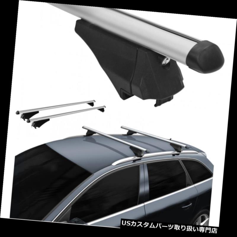 キャリア ルーフラッククロスバーアルミロックはボルボV60クロスカントリー2015以降に適合 Roof Rack Cross Bars Aluminum Locking fits Volvo V60 Cross Country 2015 onwards