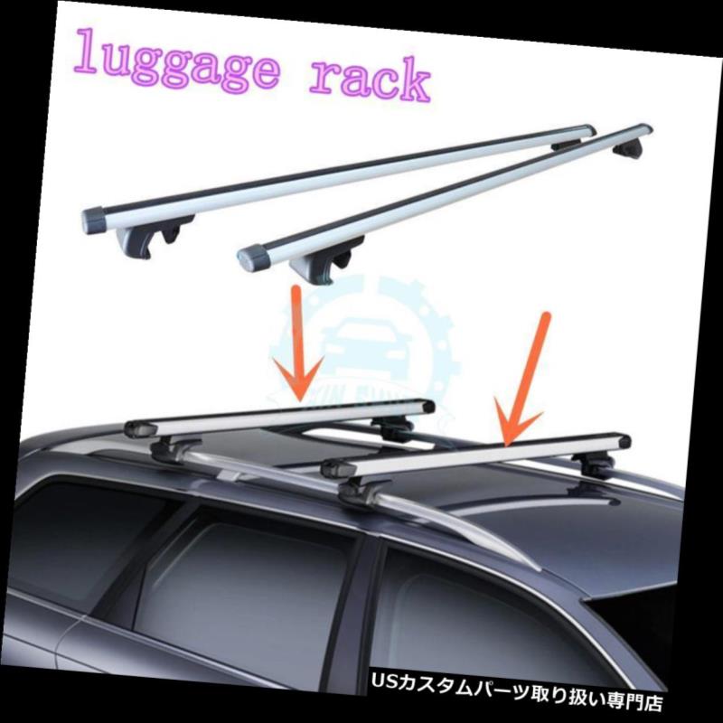 キャリア 1ペアアルミ合金クロスバーラックルーフラックスバルアウトバック2015-2016 1 Pair Aluminum Alloy Crossbars Racks Roof Racks For Subaru Outback 2015-2016