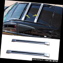 キャリア FitFor Infiniti QX50 / QX70 / QX80 2014-16銀色のクロスバールーフカーゴ荷物ラック FitFor Infini...