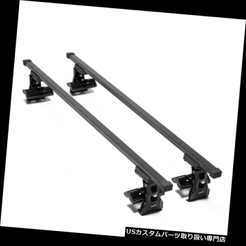 キャリア プジョー1007 2005 - 2009 3ドアクロスバー用ルーフラックバーセット Roof Rack Bar Set For PEUGEOT 1007 2005 - 2009 3 DOOR CROSS BARS