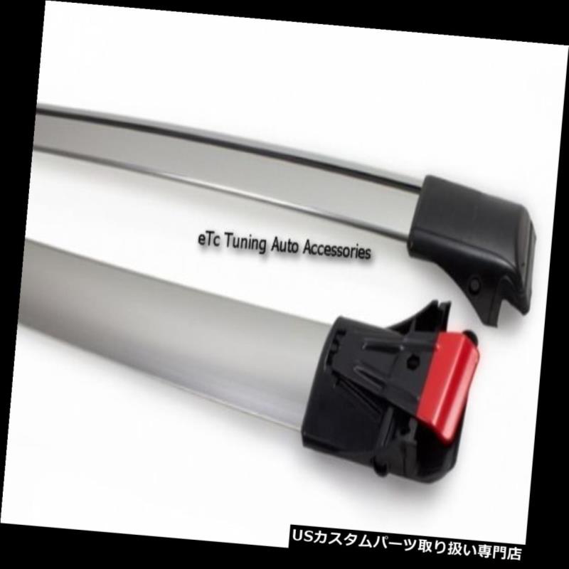 キャリア SsangYong Actyon MK2 2011現在のエアロクロスバールーフラックアルミスポイラー SsangYong Actyon MK2 2011 Present Aero Cross Bar Roof Rack Aluminium Spoiler