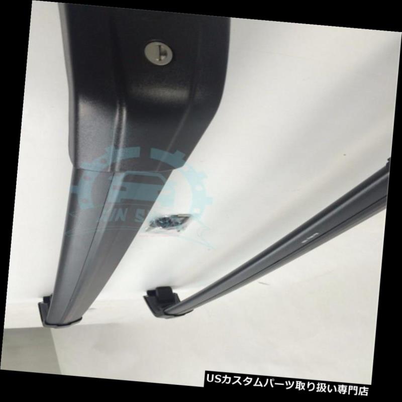 キャリア BMW X 5 Aセットブラックラングプレースラゲッジラゲッジルーフラッククロスバーフィット For BMW X5 A Set Black Rung Place Baggage Luggage Top Roof Racks Crossbar Fit