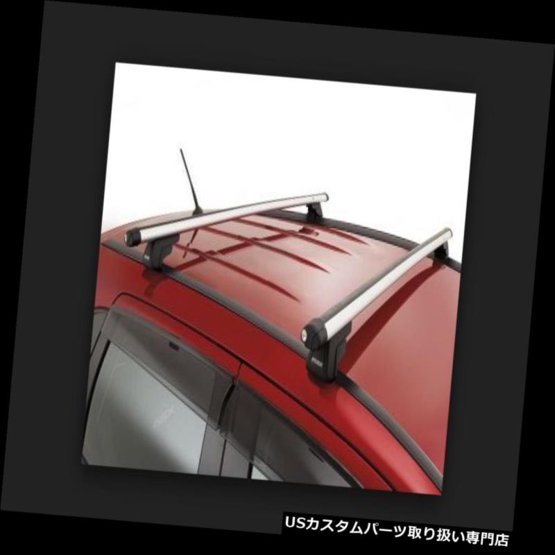 キャリア 2011-2017三菱アウトランダースポーツクロスマウントOEM MZ314504 2011-2017 MITSUBISHI OUTLANDER SPORT CROSSBARS FOR ROOF MOUNTING OEM MZ314504