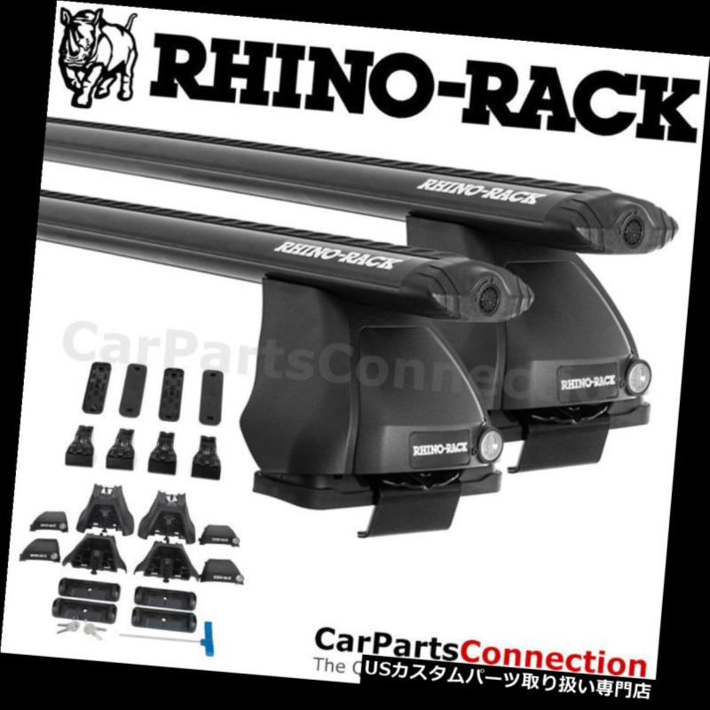 キャリア サイラックJA2172ボルテックスブラックルーフクロスバー三菱ランサー08-15 Rhino-Rack JA2172 Vortex Black Roof Crossbar For MITSUBISHI Lancer 08-15