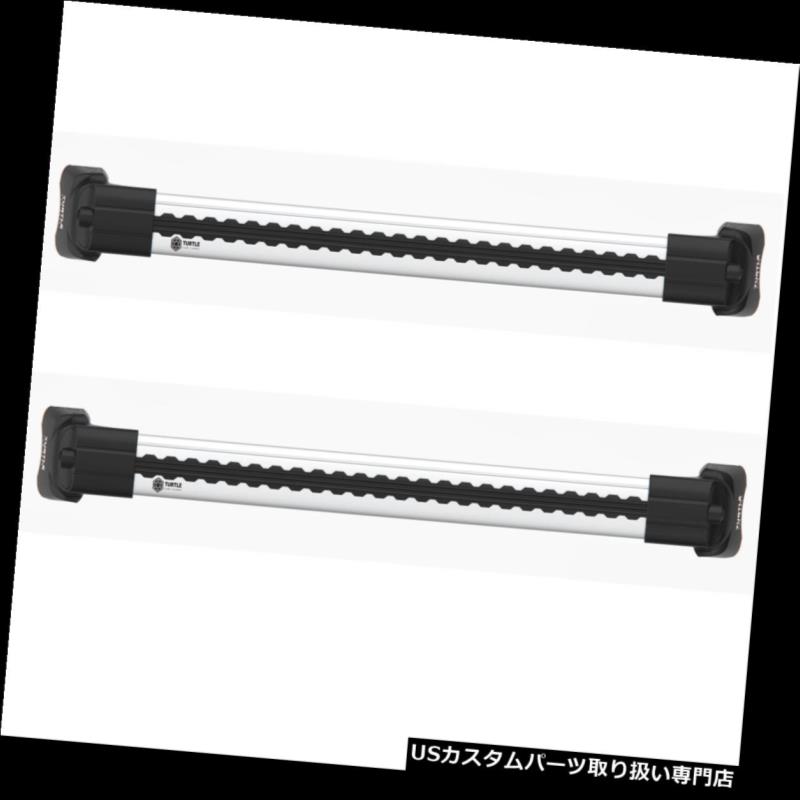 キャリア BMW X1（E84）2009-2015 Turtle Silver Air V2高品質ルーフラッククロスバー BMW X1 (E84) 2009-2015 Turtle Silver Air V2 High Quality Roof Rack Cross Bar