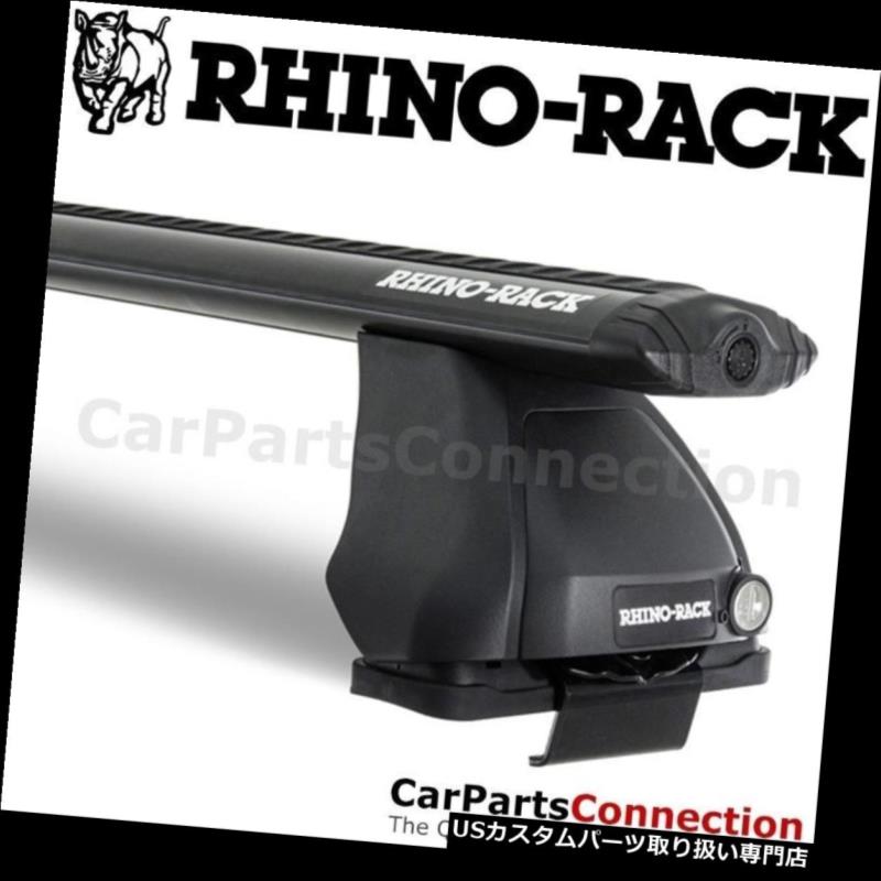 キャリア RhinoラックJA9820 2500ボルテックスブラックルーフクロスバーキット（ビュイックラクロス2017用） Rhino-Rack JA9820 2500 Vortex Black Roof Crossbar Kit For BUICK Lacrosse 2017