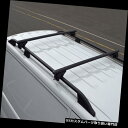 キャリア ロック可能なメルセデス・ベンツVクラス15+ 100KGに合うように屋根の柵のための黒い十字バー Black Cross Bars For Roof Rails To Fit Mercedes-Benz V-Class 15+ 100KG Lockable