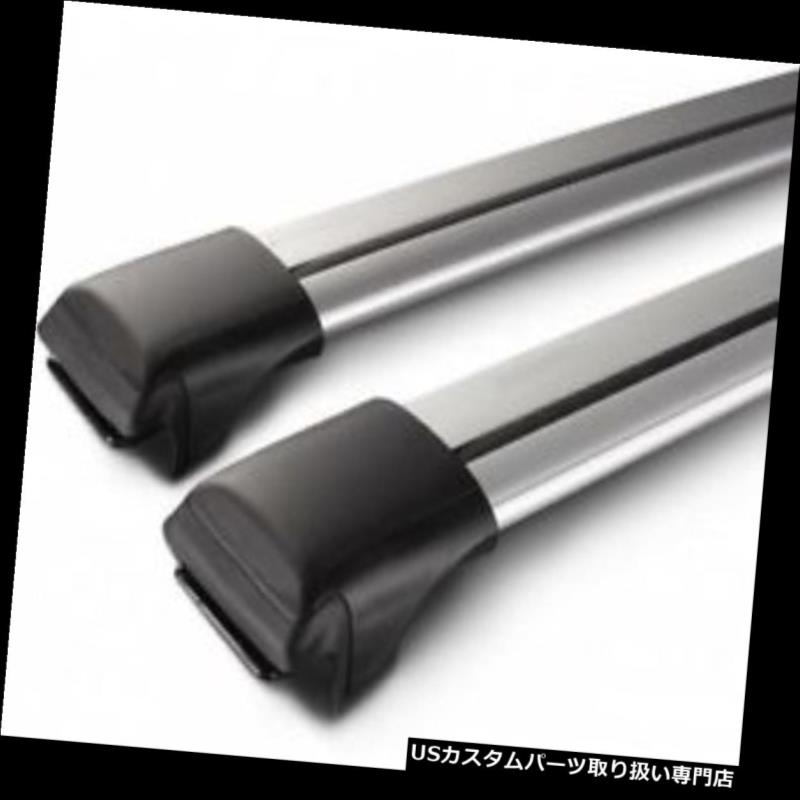 キャリア Mitsubishi Outlander MK1 2001？2008エアロクロスバールーフラックアルミスポイラー Mitsubishi Outlander MK1 2001?2008 Aero Cross Bars Roof Rack Aluminium Spoiler