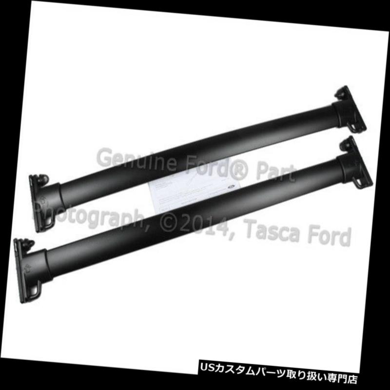 キャリア 新しいOEM 2ブラック楕円ルーフラッククロスバーフォードエスケープマーキュリーマリナー NEW OEM 2 BLACK ELLIPTICAL ROOF RACK CROSS BARS FORD ESCAPE MERCURY MARINER