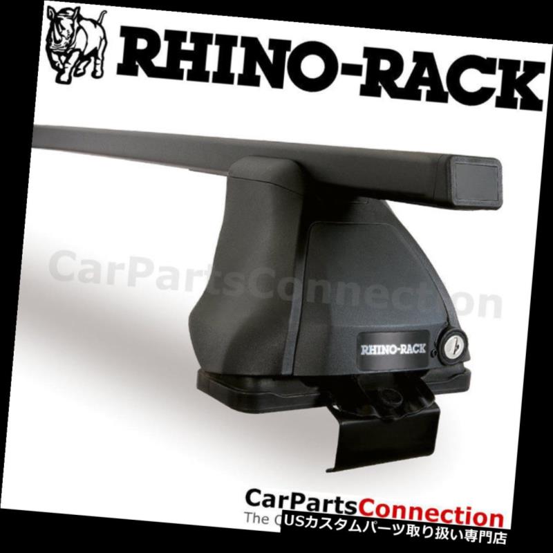 キャリア Rhino-Rack JB0369ユーロ2500ブラックルーフクロスバーキット（シボレークルーズ11?15用） Rhino-Rack JB0369 Euro 2500 Black Roof Crossbar Kit For Chevy Cruze 11-15 3