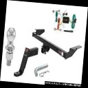 ヒッチメンバー 日産クエスト用カート3級トレーラーヒッチトウパッケージ Curt Class 3 Trailer Hitch Tow Package for N...