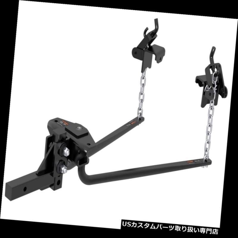 ヒッチメンバー Curt 17007ユニバーサル丸棒重量配分ヒッチ Curt 17007 Universal Round Bar Weight Distribution Hitch