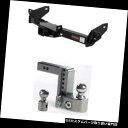 ヒッチメンバー カートクラス3トレーラーヒッチw / F-150用安全調整可能6インチボールマウント Curt Class 3 Trailer Hitch w/...