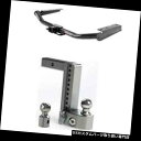 ヒッチメンバー Curt Class 3 Trailer Hitch w / Weigh Safe Adjustable 10 "ボールマウント、ハイランダー Curt Class 3 Trailer Hitch w/Weigh Safe Adjustable 10" Ball Mount for Highlander