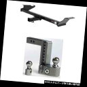 ヒッチメンバー Curt Class 3 Trailer Hitch(重量)、安全に調整可能な8インチRoutan用ボールマウント Curt Class 3 T...