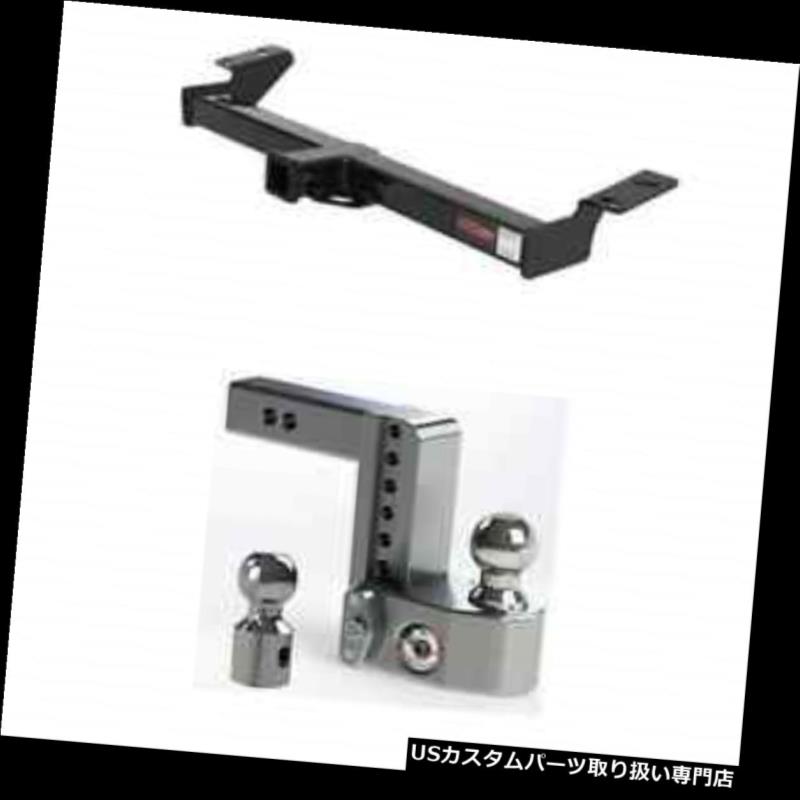 ヒッチメンバー カート3級トレーラーヒッチw / RAV4用安全調整可能6インチボールマウント Curt Class 3 Trailer Hitch w/Weigh Safe Adjustable 6