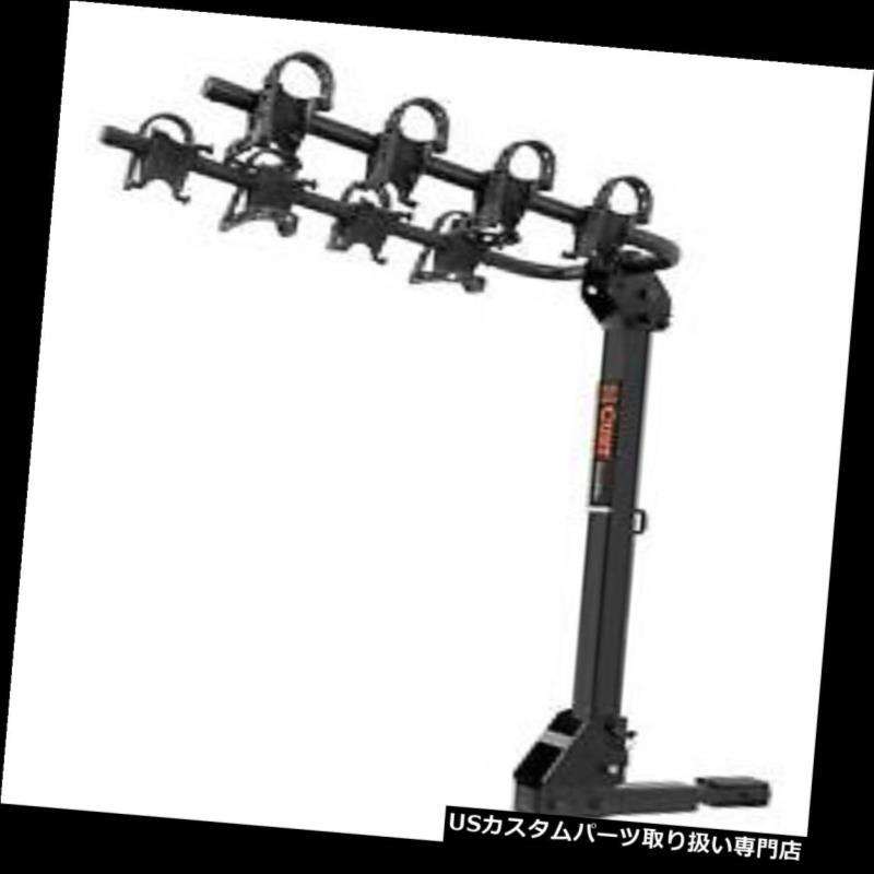 ヒッチメンバー Curt 18034ヒッチマウントバイクラック（最大4台） Curt 18034 Hitch Mounted Bike Rack for Up to 4 Bikes