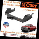 ヒッチメンバー 15313 Curt Class 5エクストラデューティトレーラーヒッチW / 2インチレシーバーチューブ - Silverado / Sier...