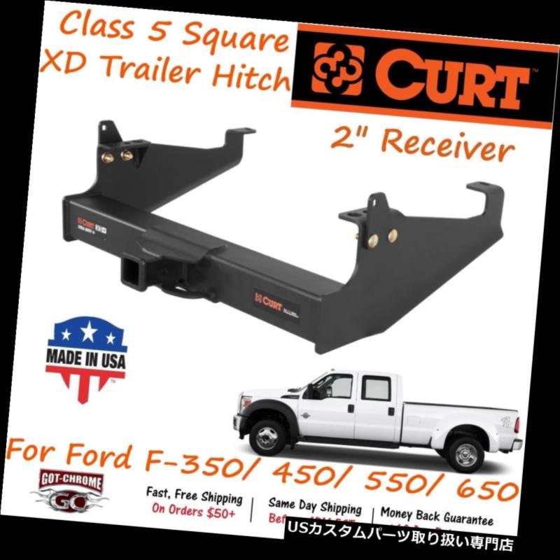 ヒッチメンバー 15445カートエクストラデューティクラス5トレーラーヒッチ2インチレシーバースーパーデューティキャブ＆シャシー 15445 Curt Xtra Duty Class 5 Trailer Hitch 2