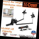 ヒッチメンバー 17022カート丸棒重量配分ヒッチキット、10,000ポンドのGTW 17022 Curt Round Bar Weight Distribut...