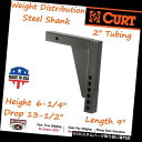 ヒッチメンバー 17124カート重量配分シャンク - WD Hitches用に調整可能なマウントを提供 17124 Curt Weight Distribution Shank- Provides adjustable mount for WD Hitches(2)