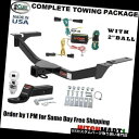 ヒッチメンバー FITS 2011-2015 LINCOLN MKX CLASS 3カートトレーラーヒッチ完了パッケージw / 2