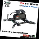 ヒッチメンバー 16K CURT 5THホイールトレーラーヒッチwローラー& A RAM PUCKシステム用アダプター16685 16K CURT 5T...